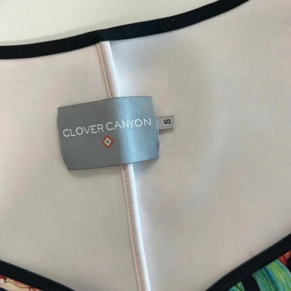 Clover Canyon Sunrise Neoprene Scuba Midi Dress in Multi - Picture 10 of 10